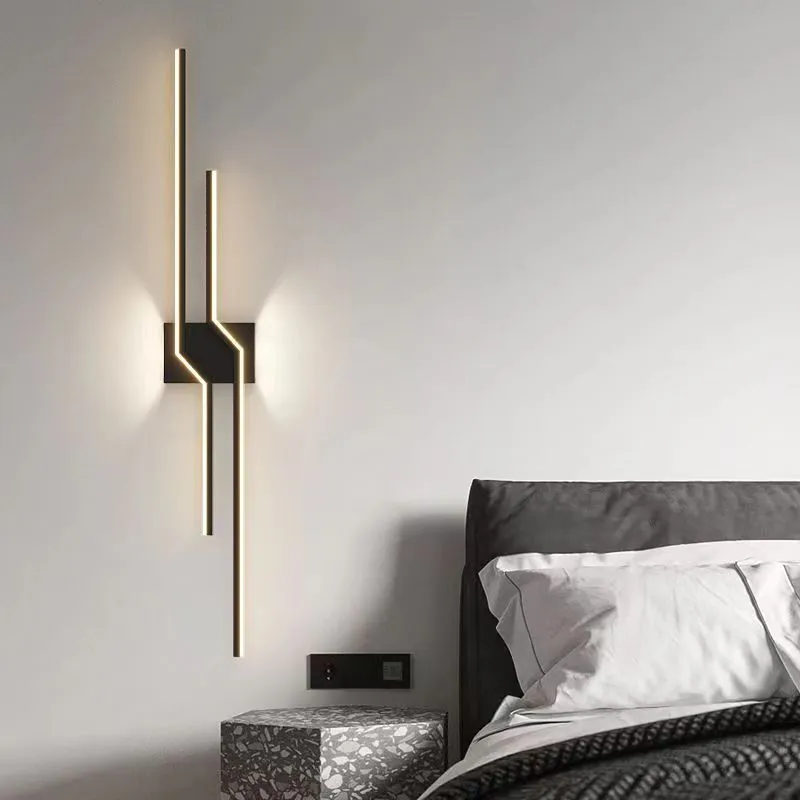 Alessandro Design AL100BK aplica perete LED neagra 60W