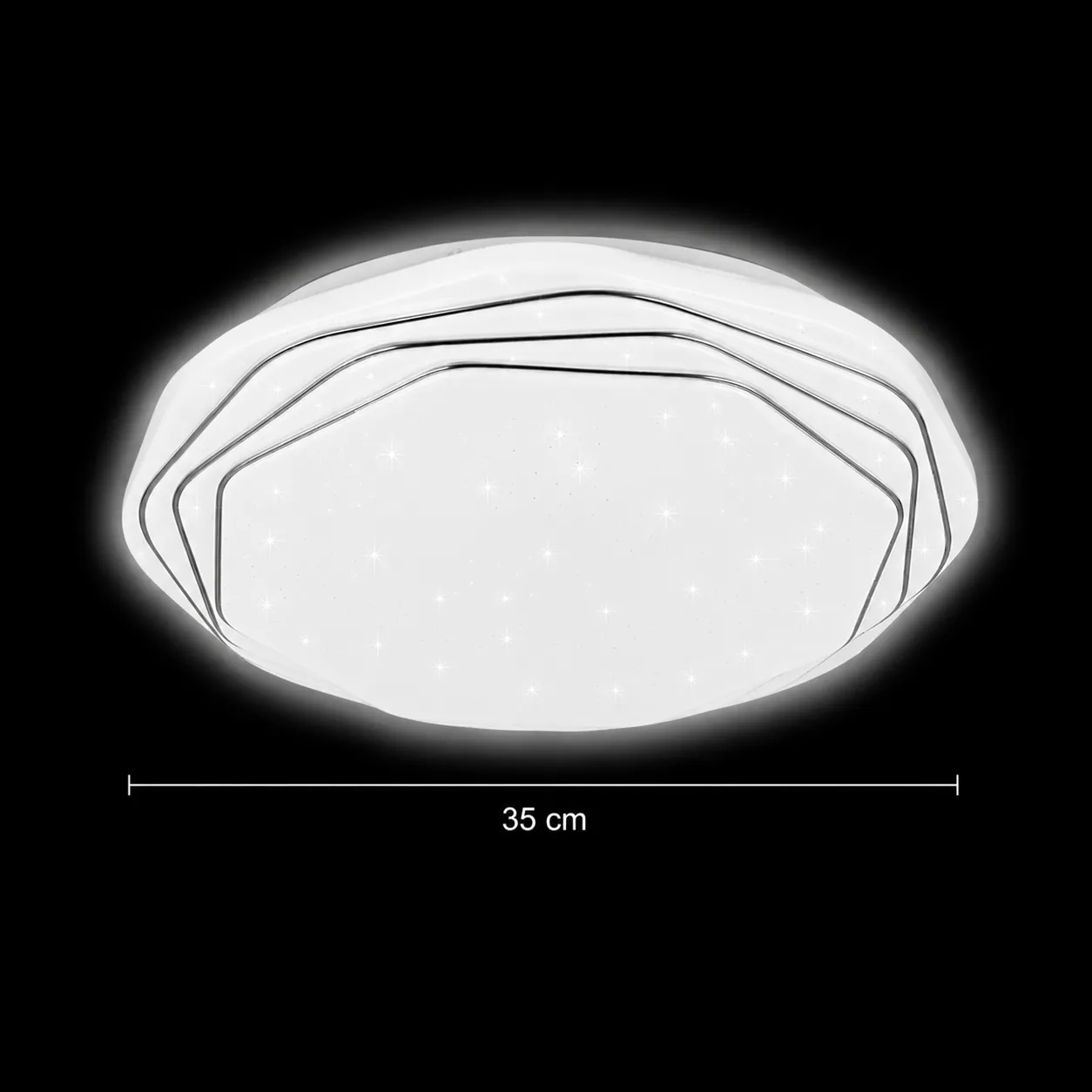 Alessandro Design PL152 plafoniera LED alba 35 cm 31W