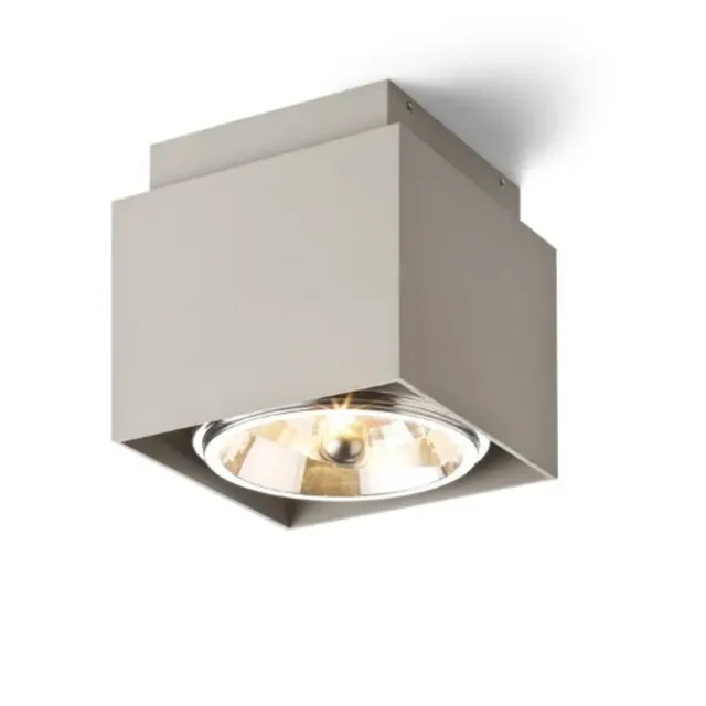 rendl light studio EX 111 Kantig plafoniera aluminiu periat