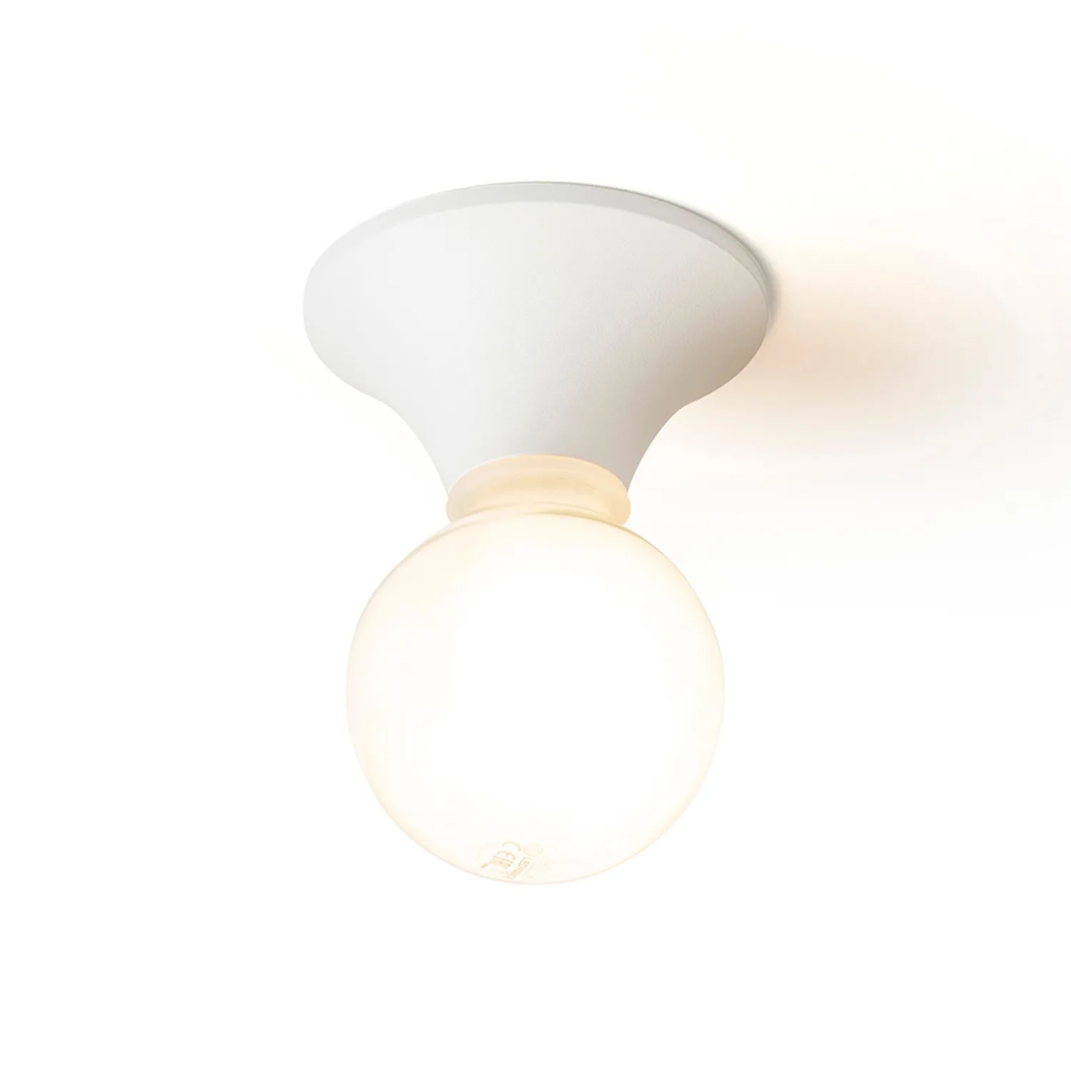 Rendl Light Studio Boy soclu plafon negru plastic E27