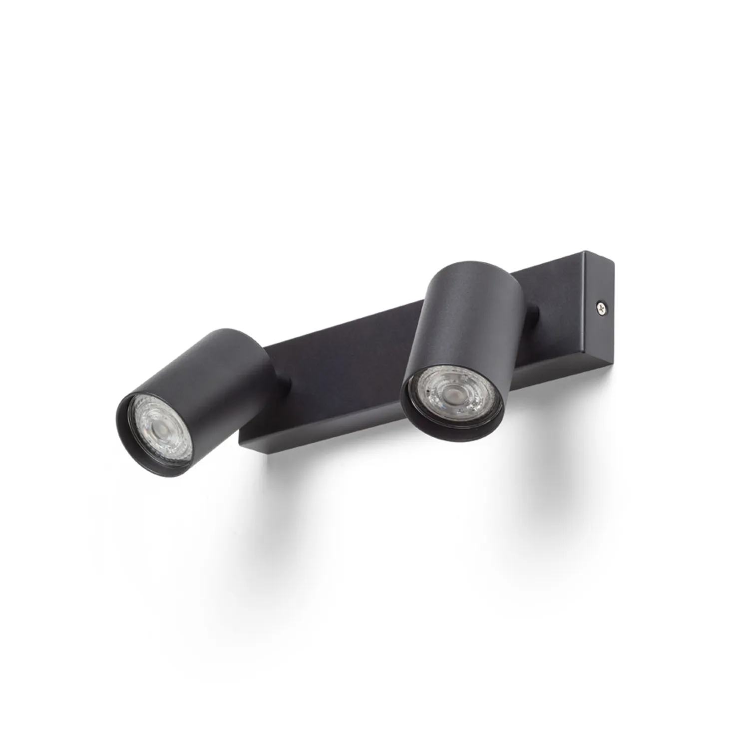 Rendl Light Studio Dude II spot aplicat GU10 dublu negru