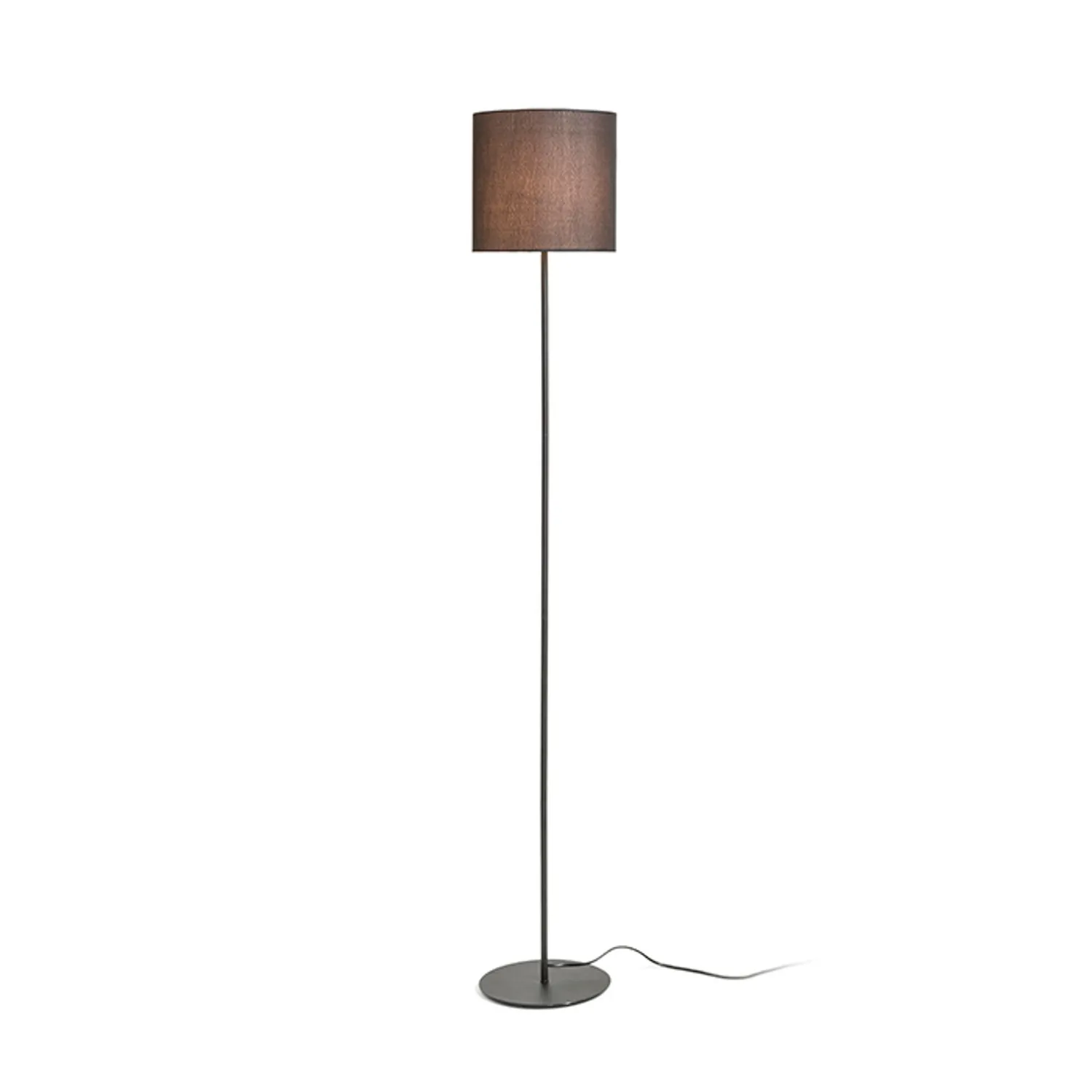 Rendl Light Studio Etesian lampadar textil E27 negru