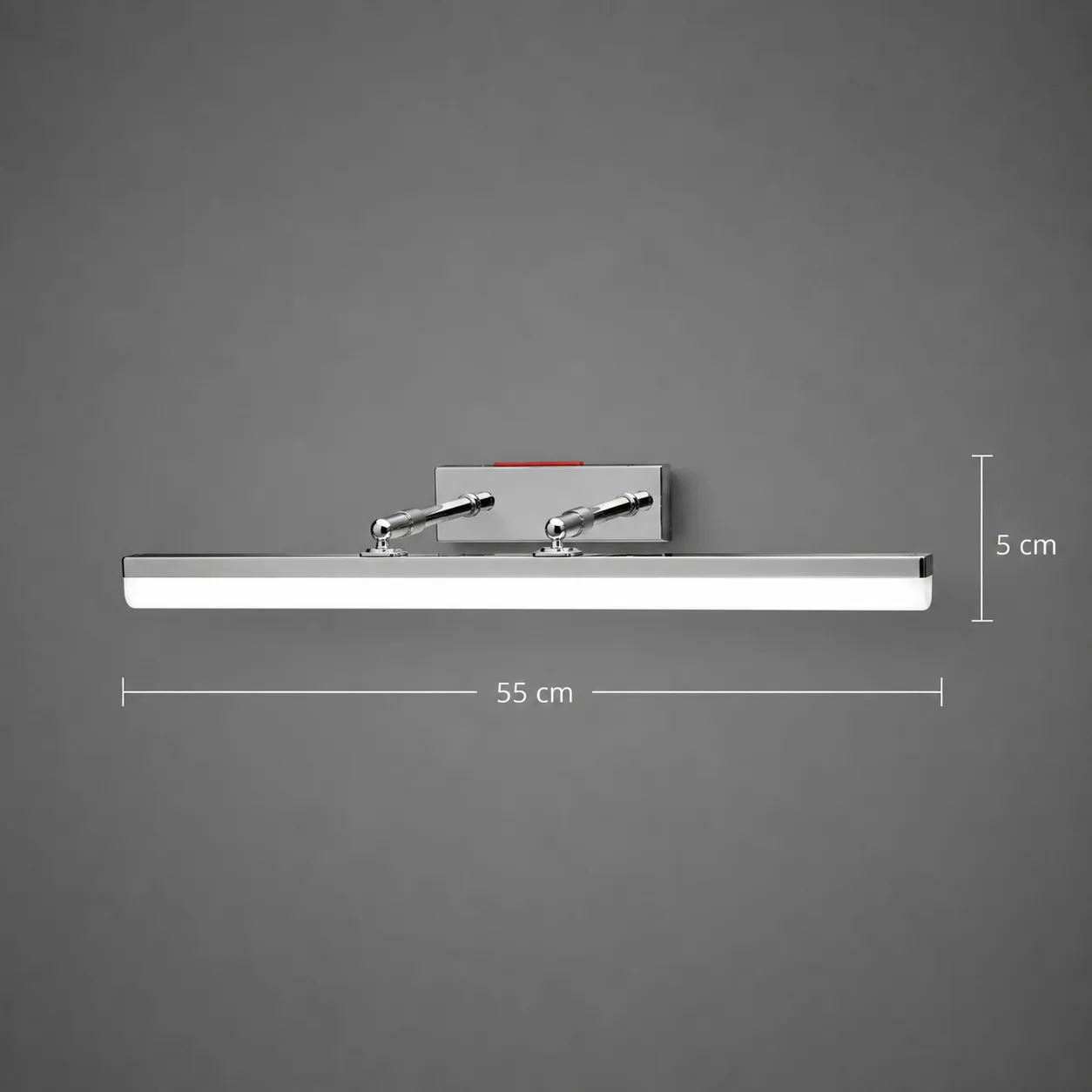 Alessandro Design BALATON aplică liniară crom 10W 3 culori