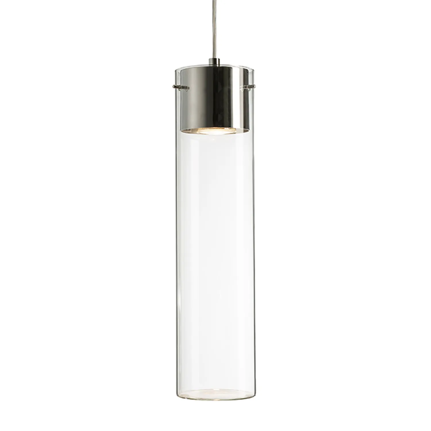 Rendl Garnish pendul sticlă crom transparent