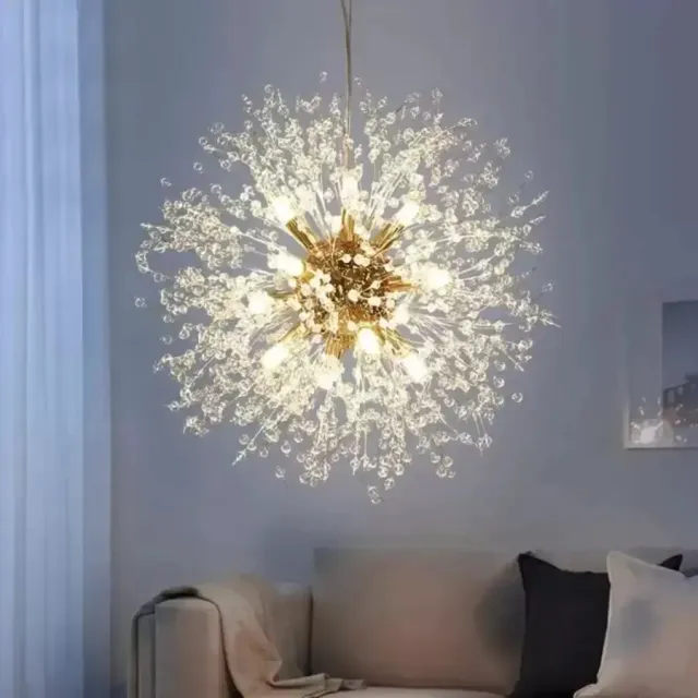 Alessandro Design Schönbrunn candelabru cristal auriu 60cm 12x G9
