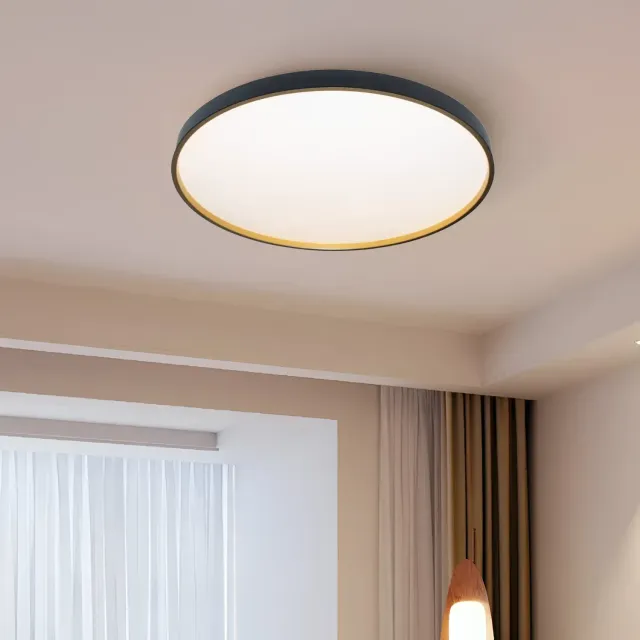 Alessandro Design Fantas plafoniera LED 46W rotunda alb-negru