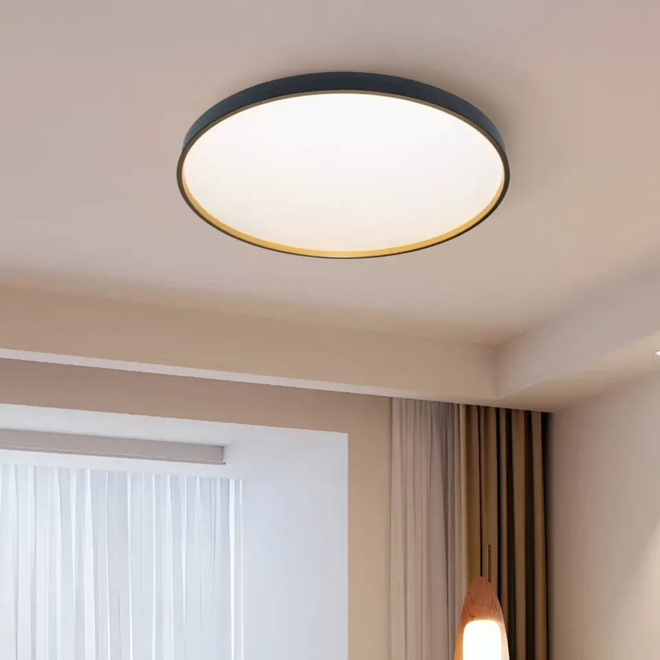Alessandro Design Fantas plafoniera LED 46W rotunda alb-negru