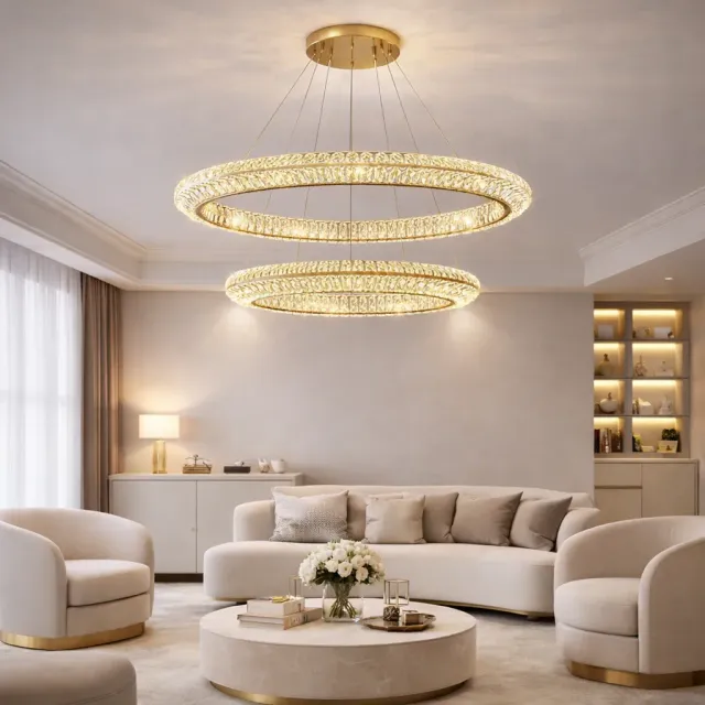 Alessandro Design LLC132/300GD lustra LED dimabila 37W