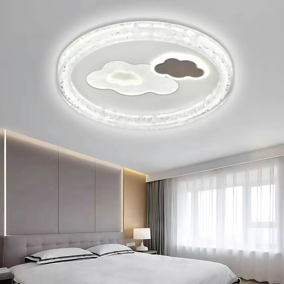 Alessandro Design SKYForma Starry 61W lustra LED neagra cercuri