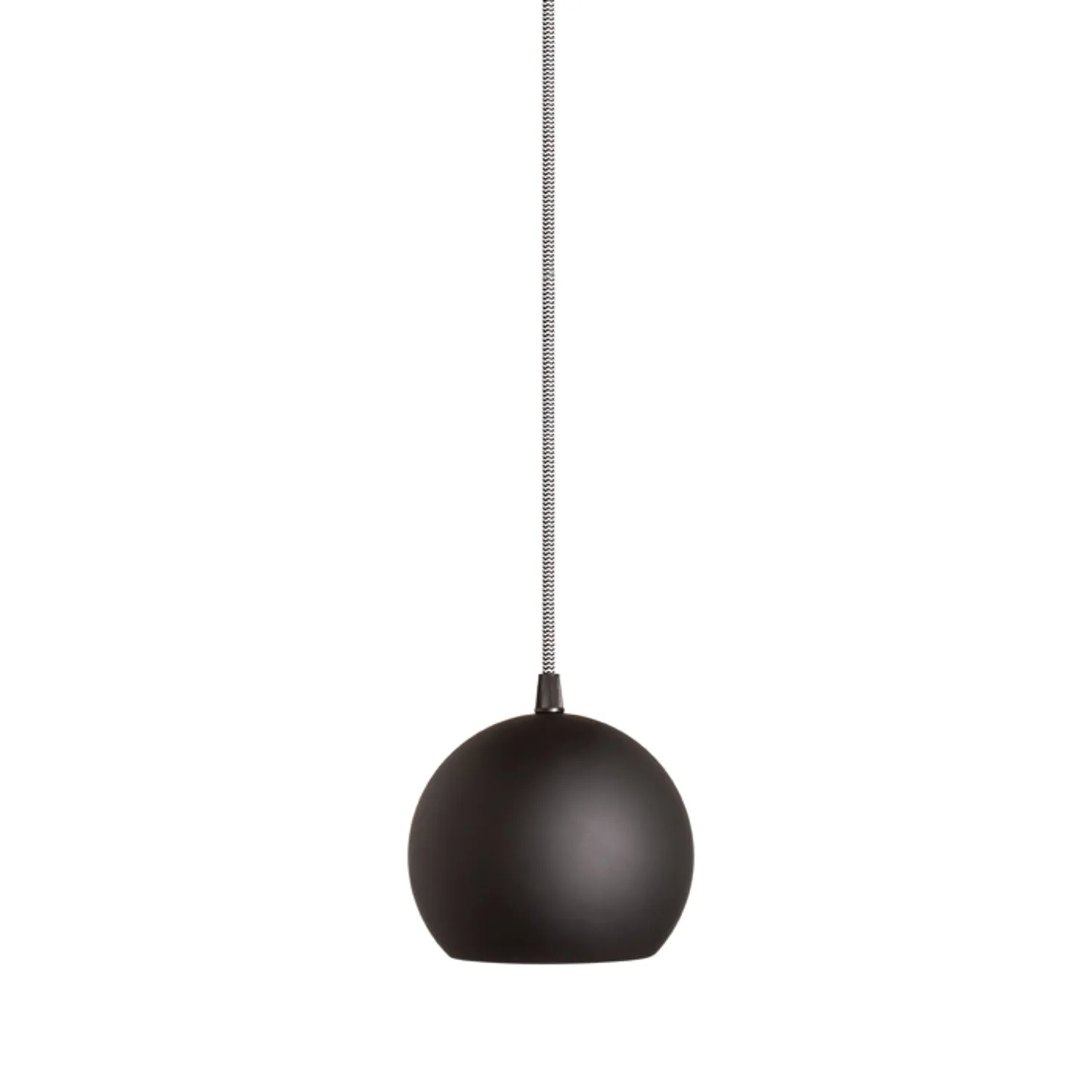 Rendl Light Studio Copa pendul sticlă opal negru