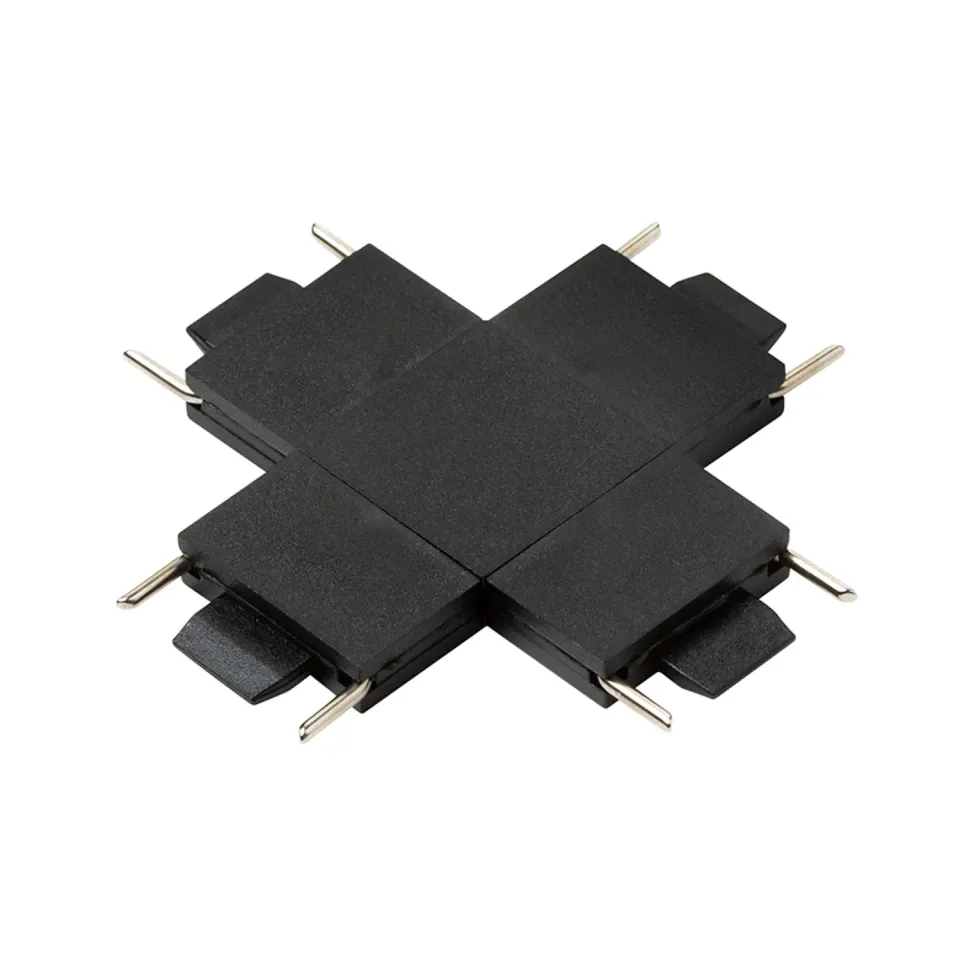 Rendl Vega conector X șină 24V negru