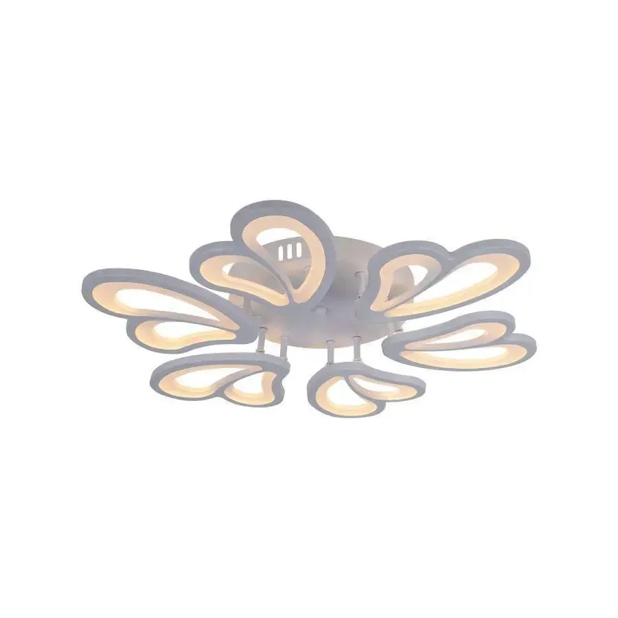 Alessandro Design BLOSSOM lustra LED alba 78W 60cm dimabila