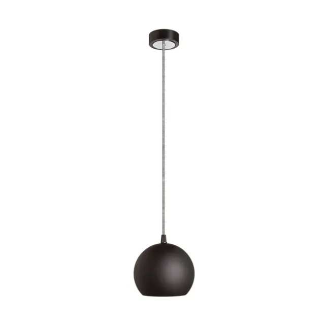 Rendl Light Studio Copa pendul sticlă opal negru