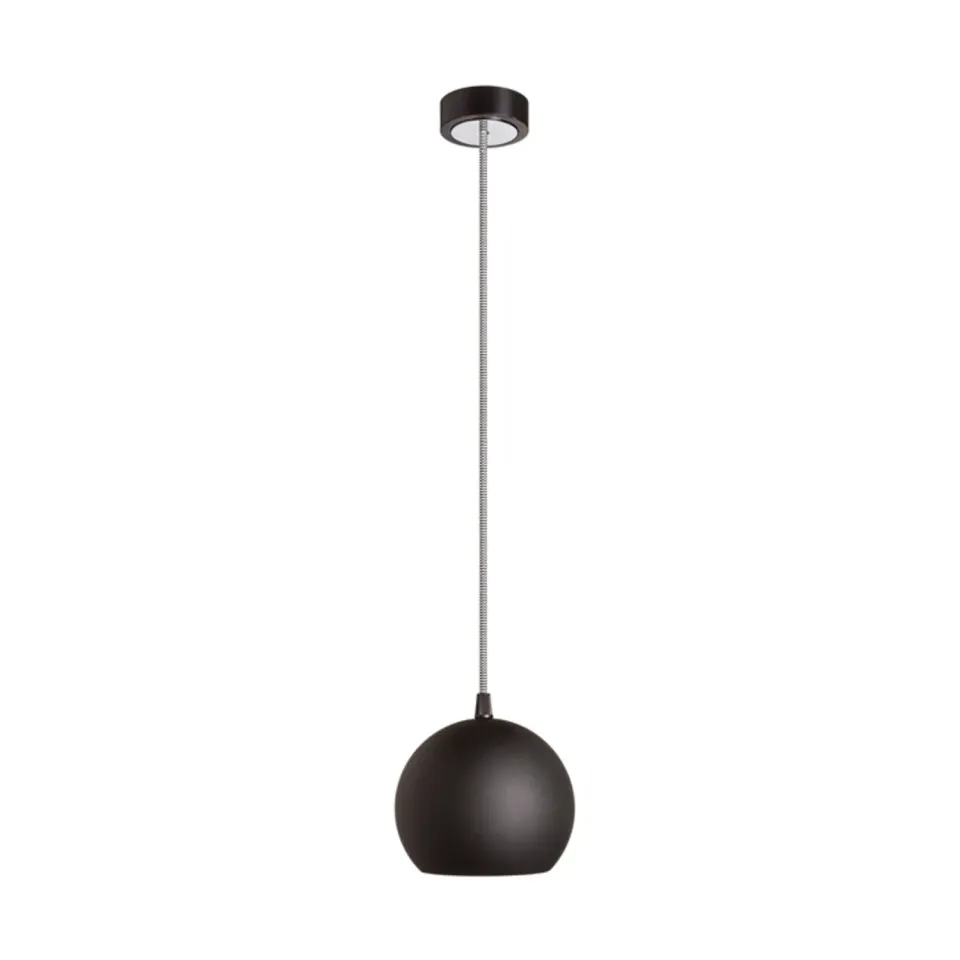 Rendl Light Studio Copa pendul sticlă opal negru