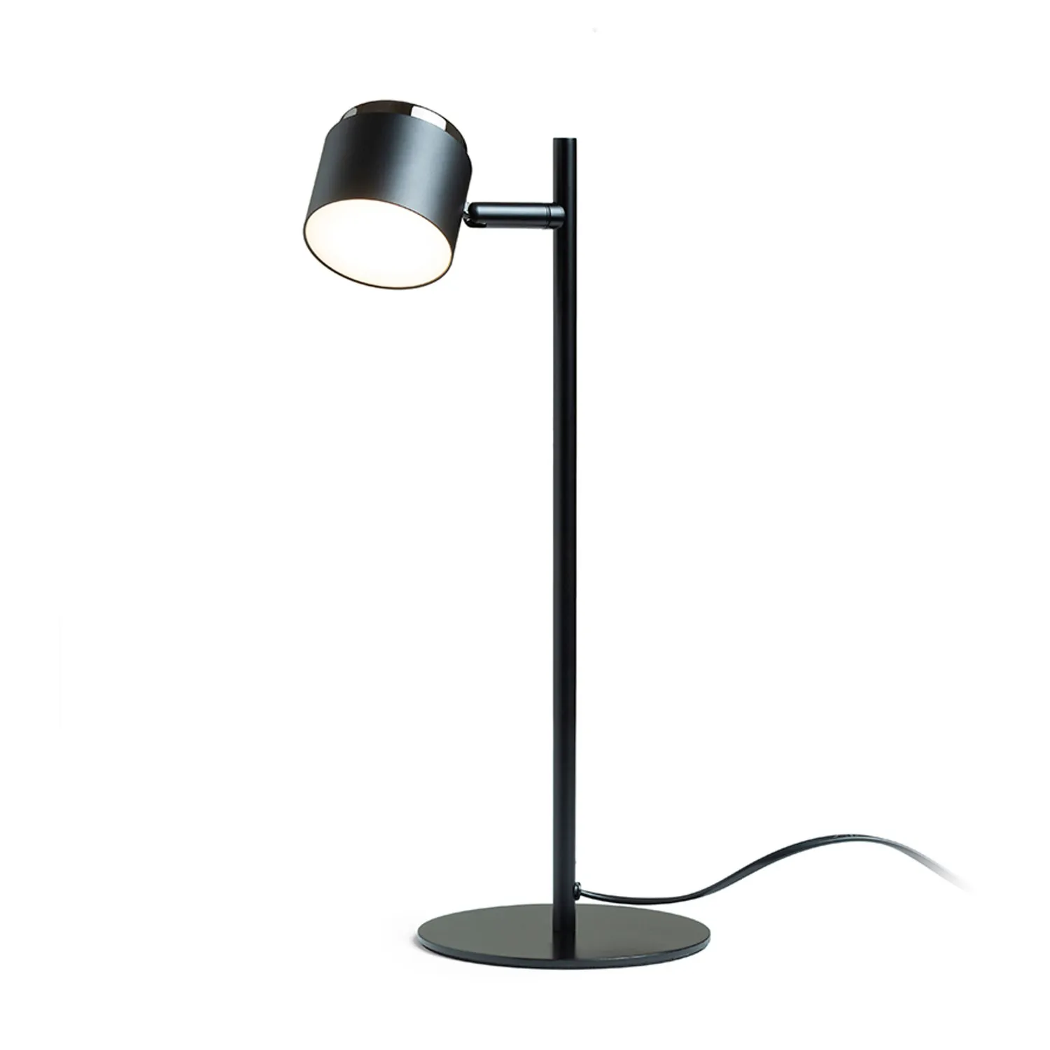 Rendl Light Studio Nova Bord lampă birou albă crom mată