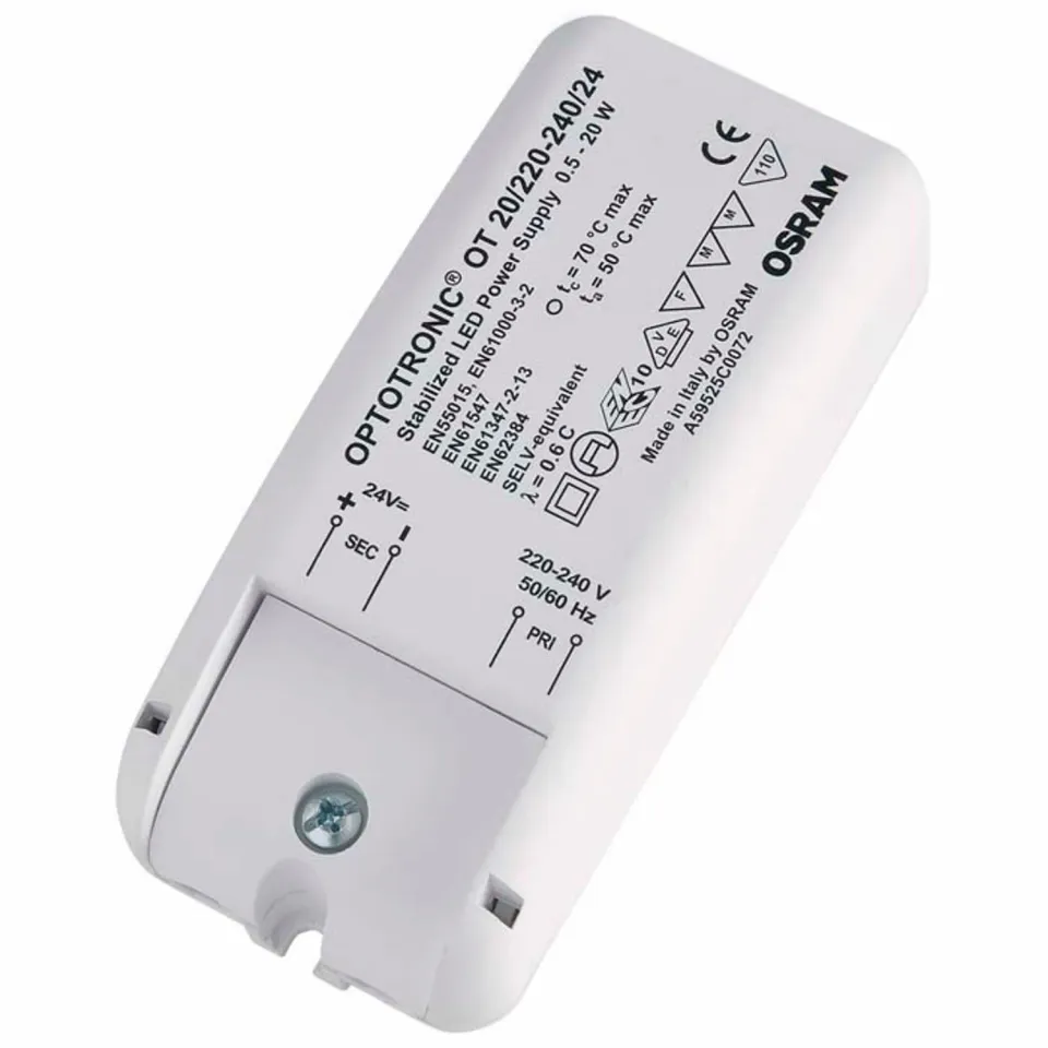 Rendl Transformator 24V 20W driver LED banda