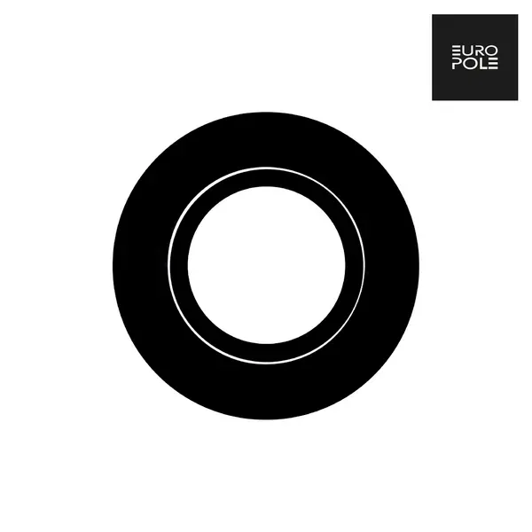 Aurora LED UP Universal ramă spot rotundă negru mat reglabilă