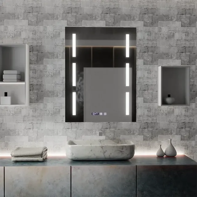 Alessandro Design Erich S86 oglinda LED 60x80 cm dezaburire