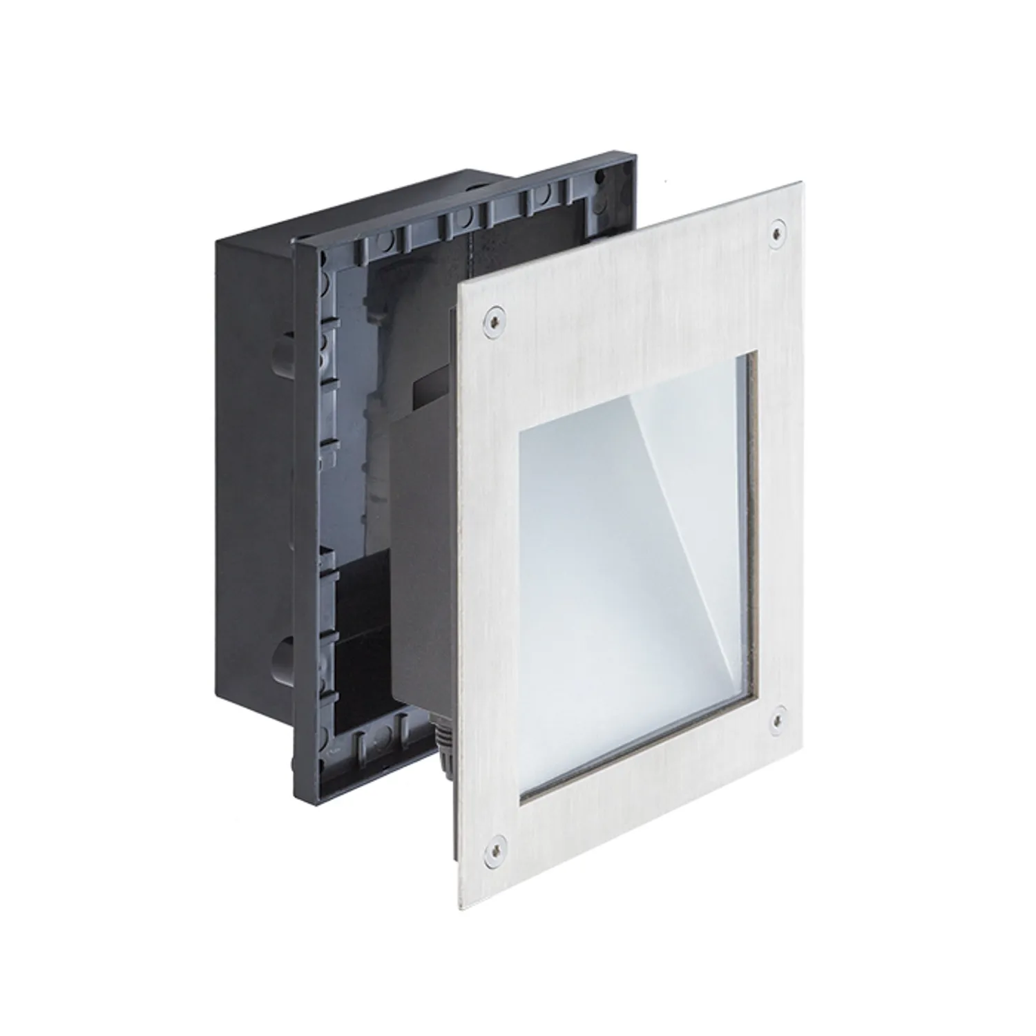 Rendl Light Studio Akord Aplică exterior inox încastrată