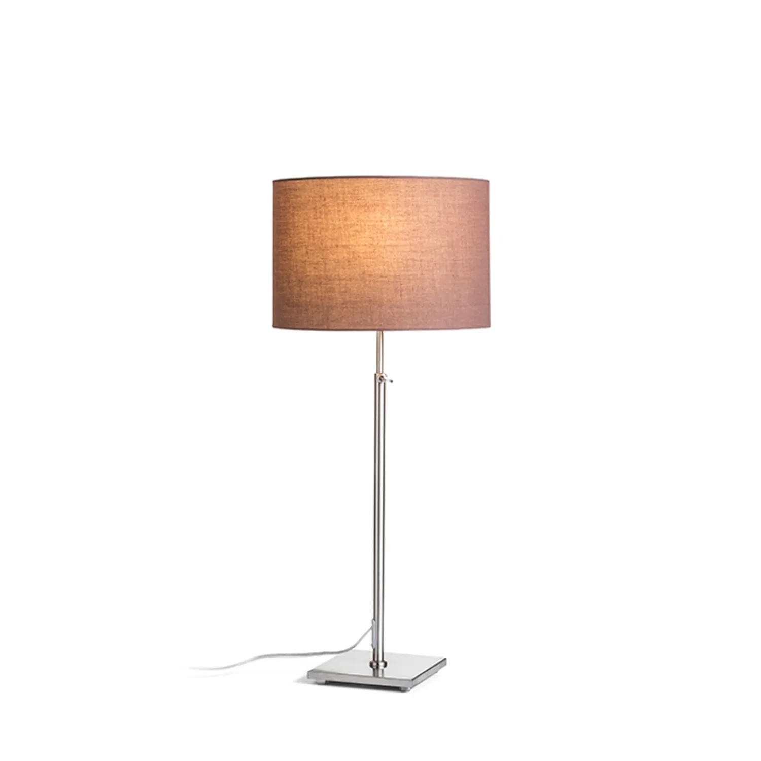 Rendl Light Studio Edika Bord veioza maro nichel mat E27