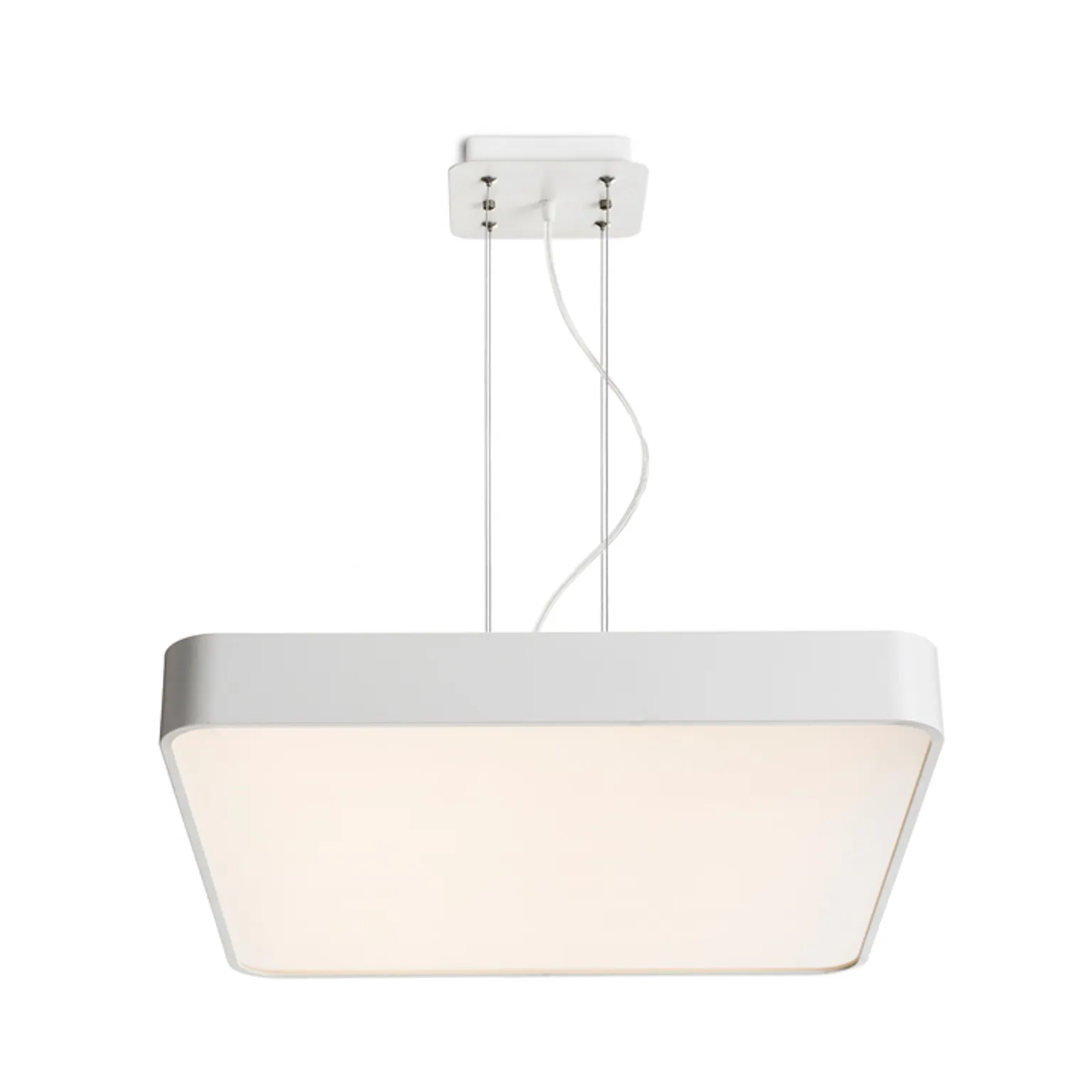 Rendl Mensa SQ 48 Pendel lustra suspendata alba LED