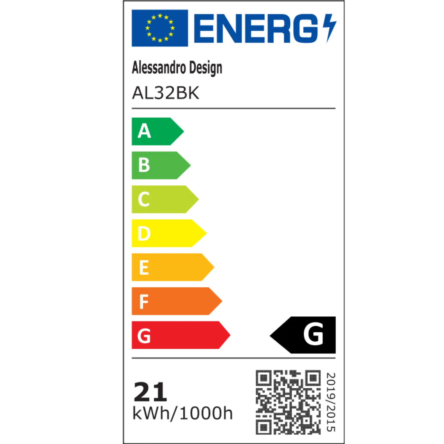 Alessandro Design Swarna lustra LED copii 21W neagra