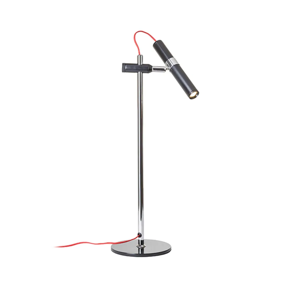 Rendl Light Studio Viper TL veioză LED neagră crom