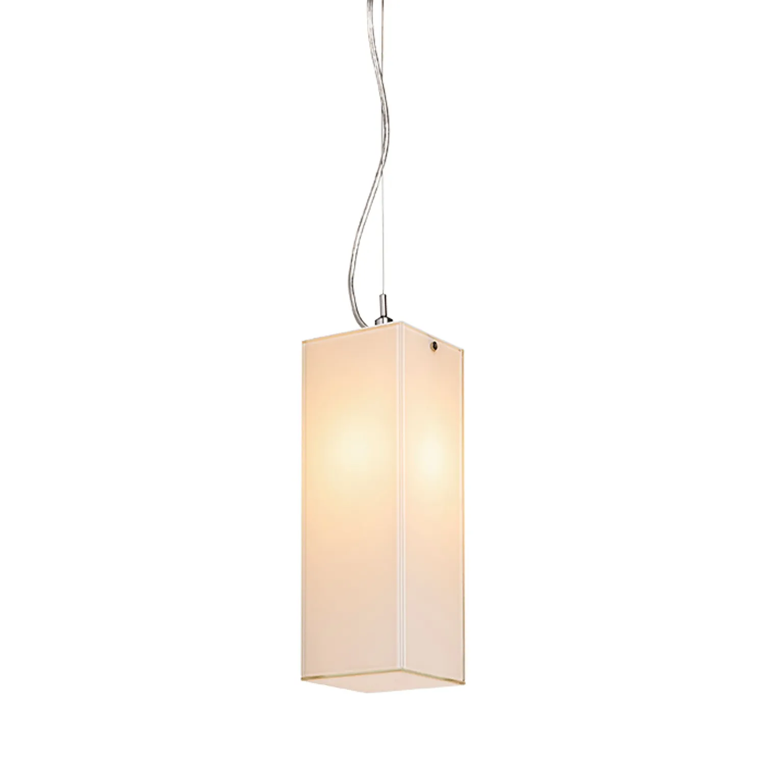 Rendl Lucia 30 pendul sticlă satinată crom E27