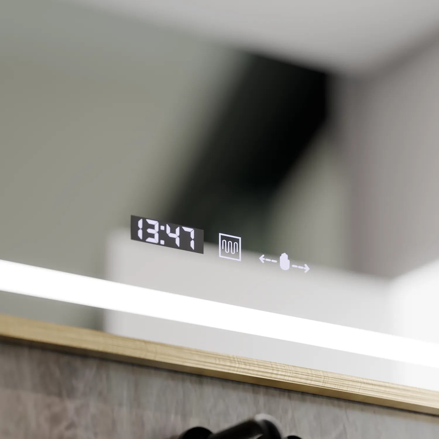 Alessandro Design Eclat MotionGlow Marcello oglinda LED 120x80 lupa