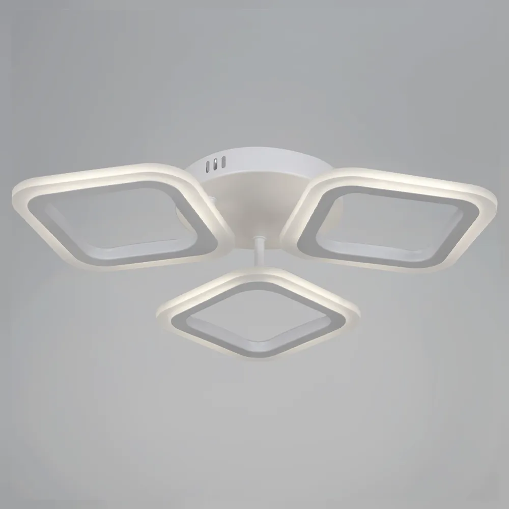 Alessandro Design Erika 20W lustra LED alba 3 patrate