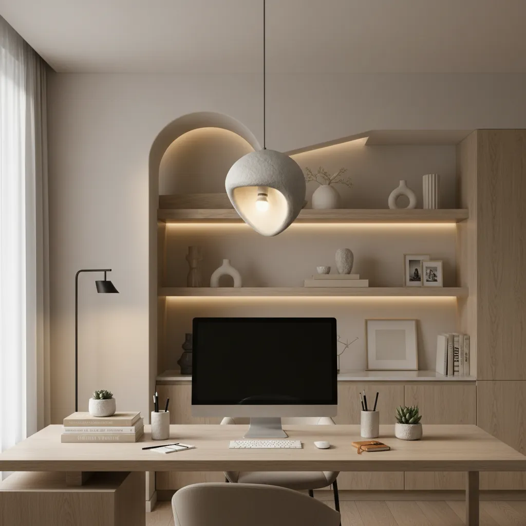 Alessandro Design Aera 30cm lustra suspendata E27 gri reglabila