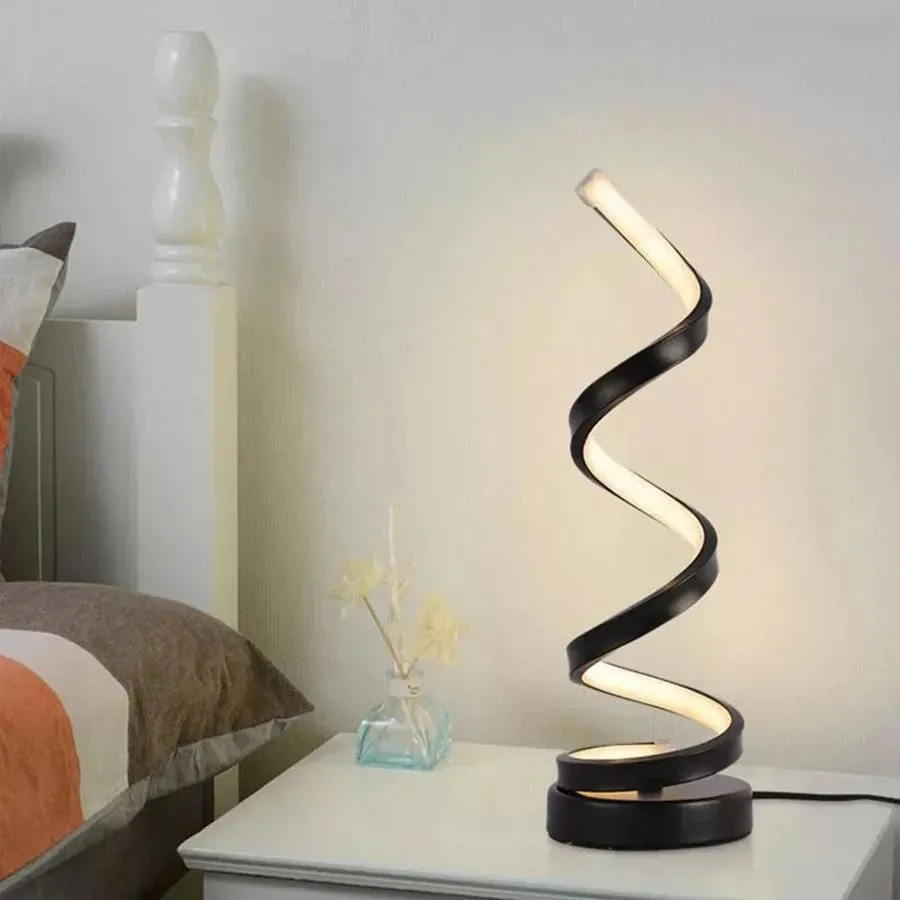 Alessandro Design Afet veioza LED 38W neagra silicon+metal