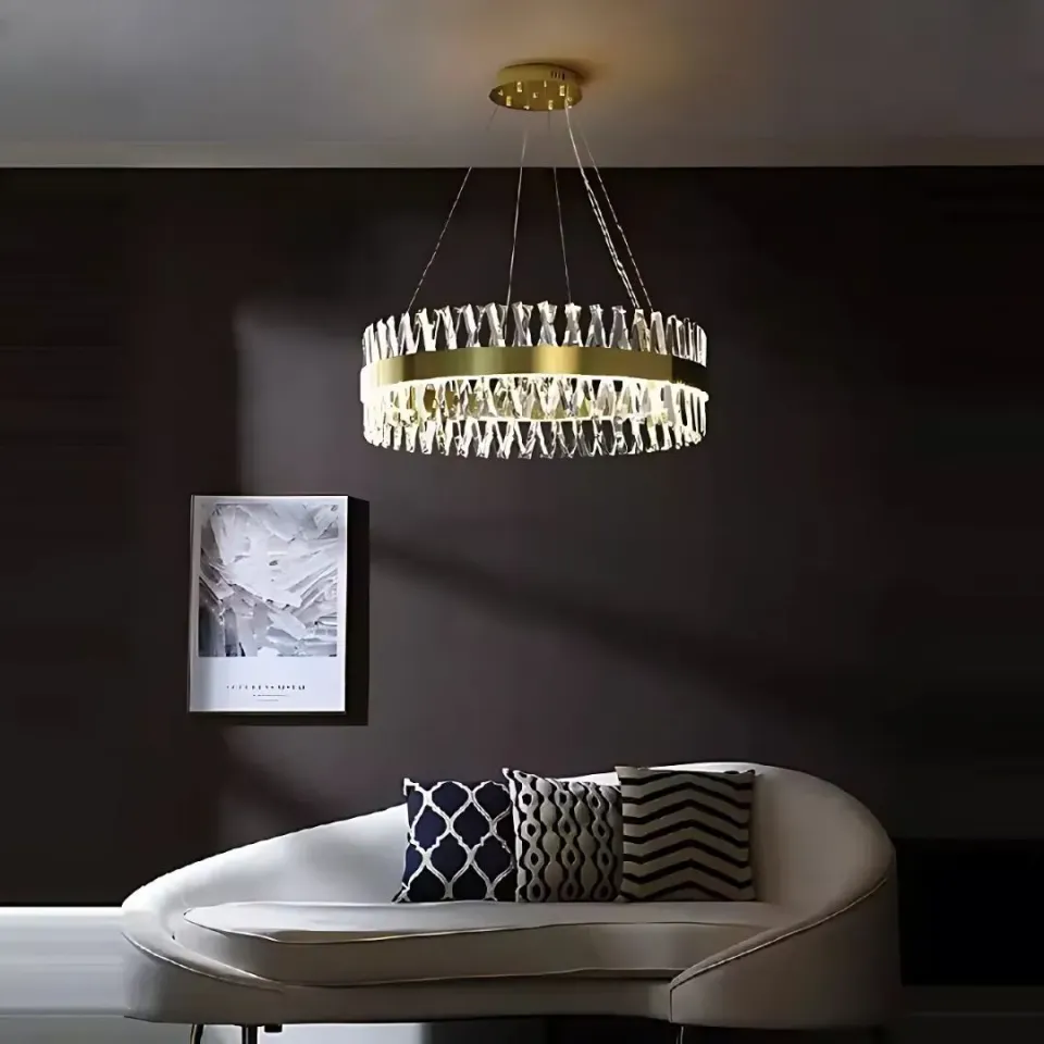 Alessandro Design Caserta candelabru LED 80cm auriu 95W