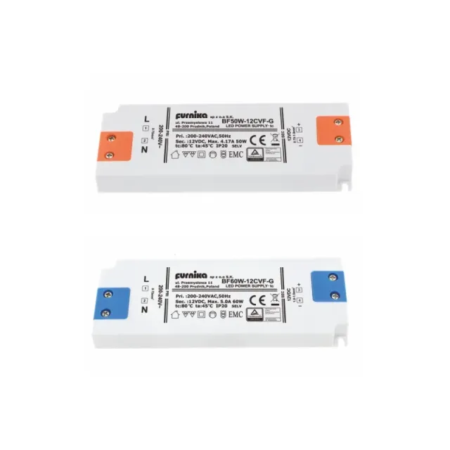 Furnika 50W/60W driver LED IP20 alb