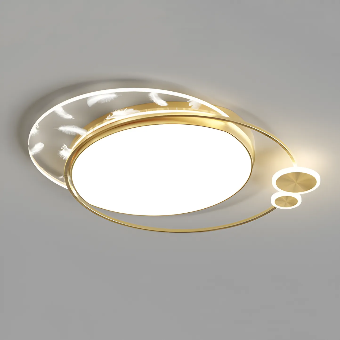 Alessandro Design Lorenzo 40W lustra led aurie dimabila