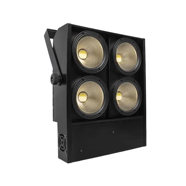 Shehds 4x100W COB blinder LED 4 ochiuri