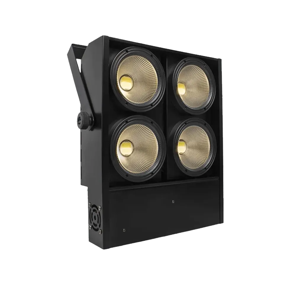Shehds Blinder 4x100W COB proiector scenă alb cald
