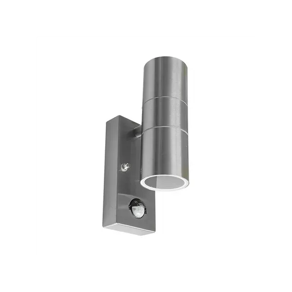 Aurora Clairette aplica perete GU10 inox sus-jos