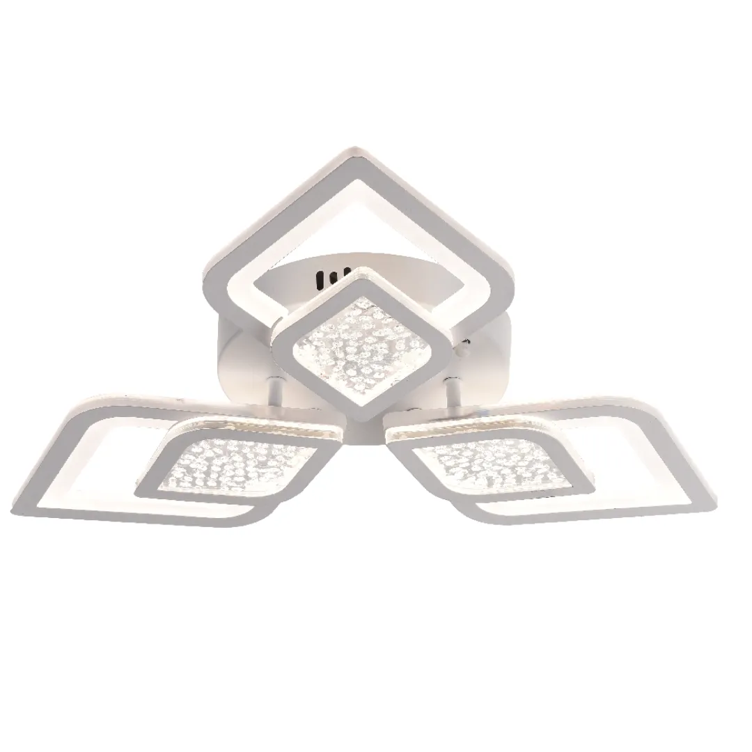 Alessandro Design Dalia lustra LED alba 3 petale 67W