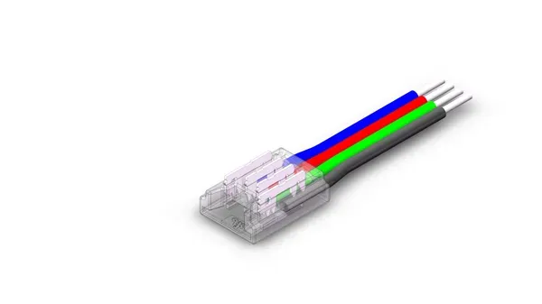 Aurora 10mm bandă RGB – adaptor fir 5m AU-ST800RGB
