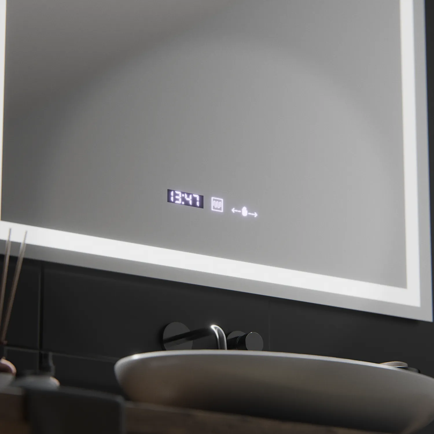 Alessandro Design Verite MotionGlow Marcello oglinda LED 100x75cm