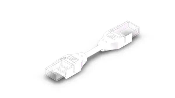 Aurora 10mm conector bandă LED fir 175mm IP65
