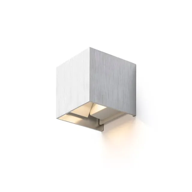 Rendl Light Studio Tito SQ aplica perete LED aluminiu periat