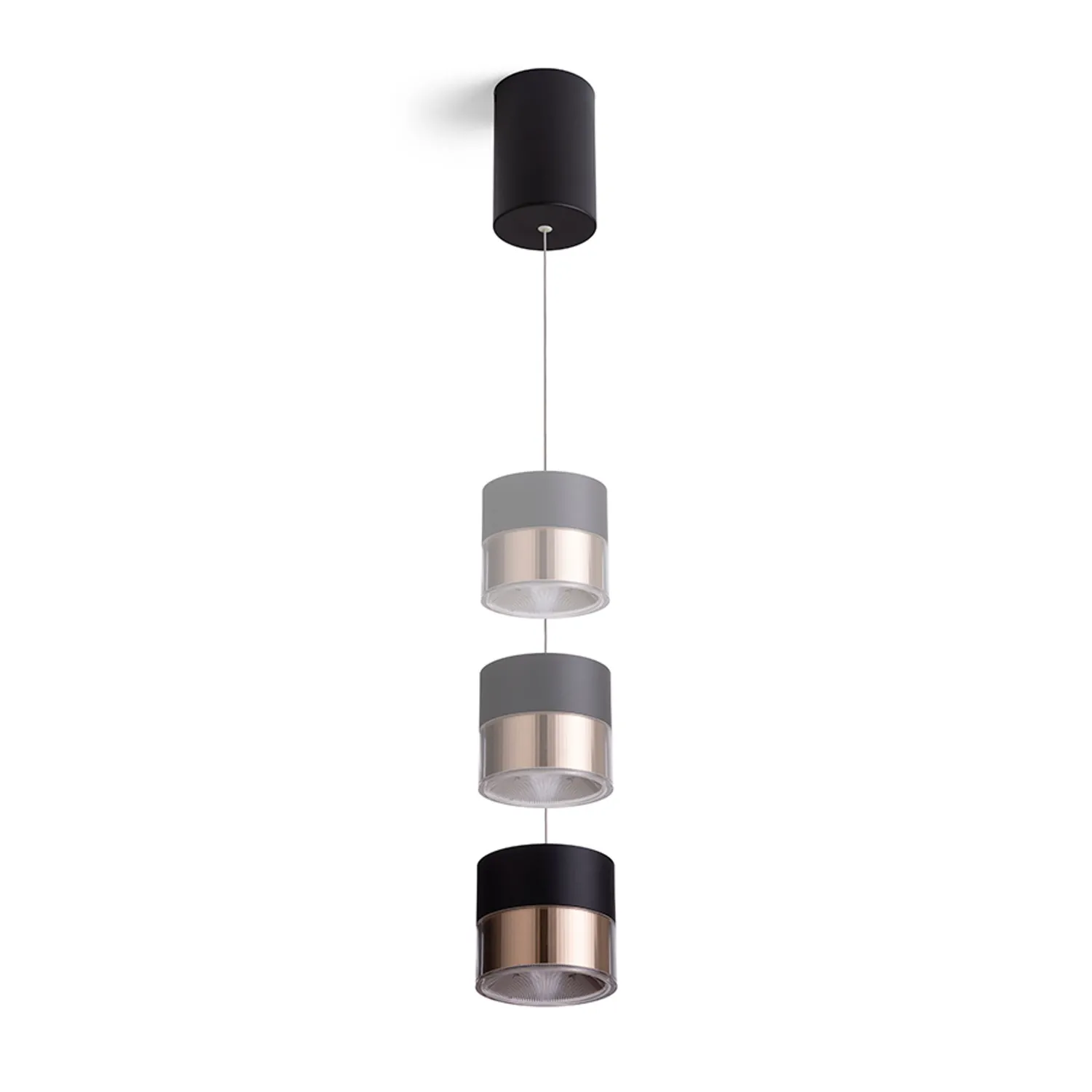Rendl Light Studio Juniper pendul LED negru auriu