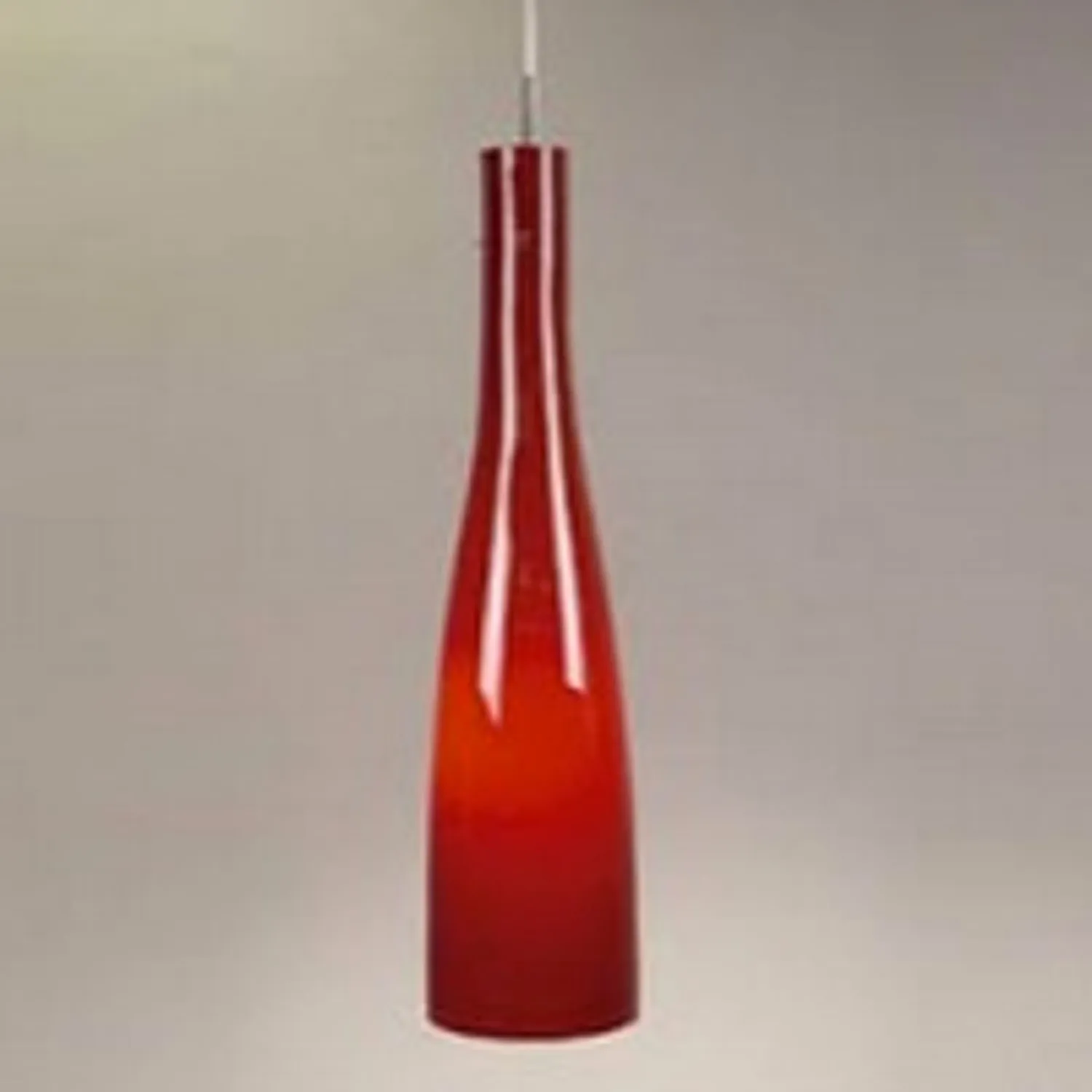 Rendl Light Studio Chardonnay Maxi pendul sticla rosie