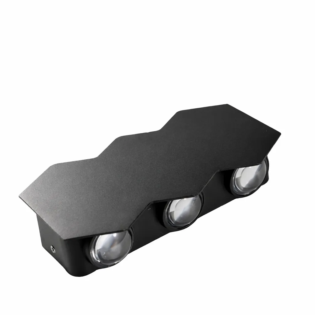 Aplica exterior Alessandro Design AX231 12W neagra 6 surse