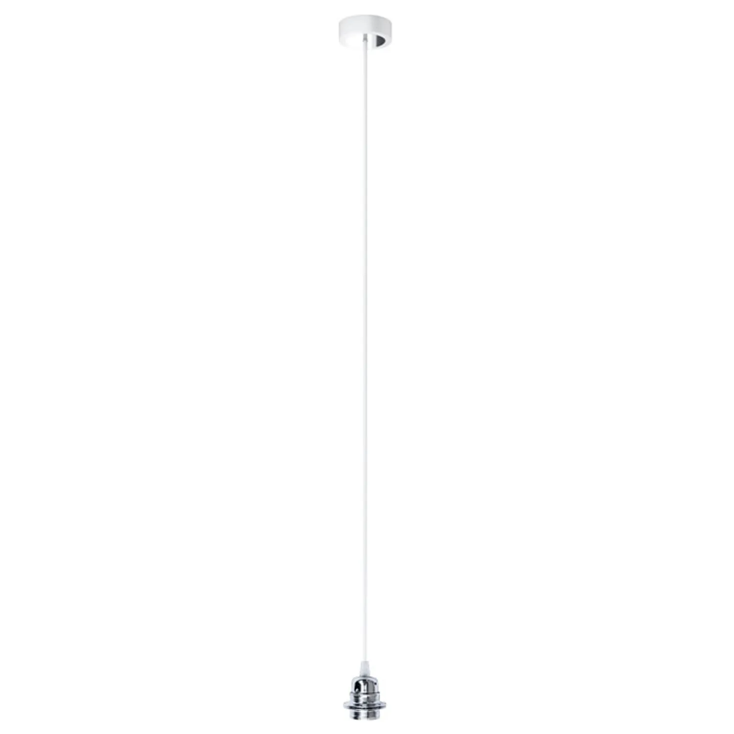 Rendl Light Studio HEX suspensie albă E27 textil