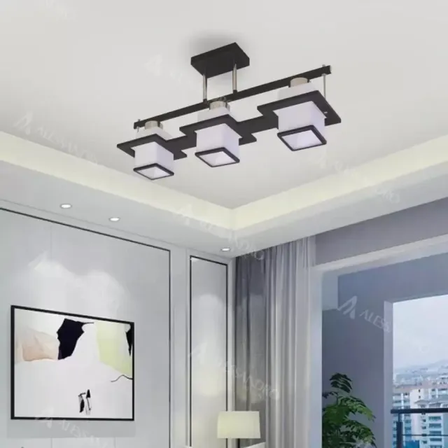 Alessandro Design Aramis lustra 3xE27 gri-negru