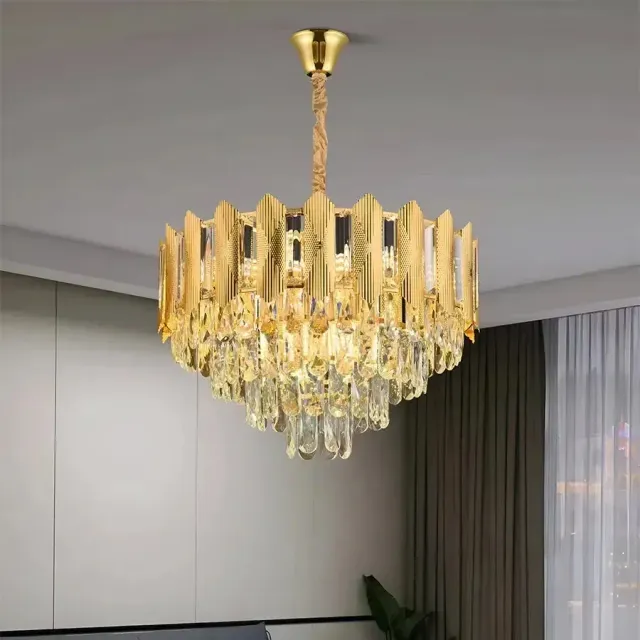 Alessandro Design Buckingham Nobile 5xE14 candelabru auriu 40cm