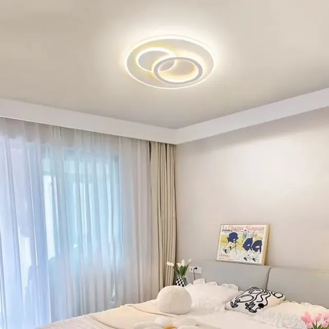 Alessandro Design NOLUX 34W lustra LED alba dimabila